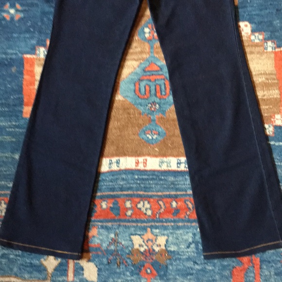 David Kahn Jeans Dark Wash Boot Cut Flare Size 4 Y2K - Picture 7 of 11